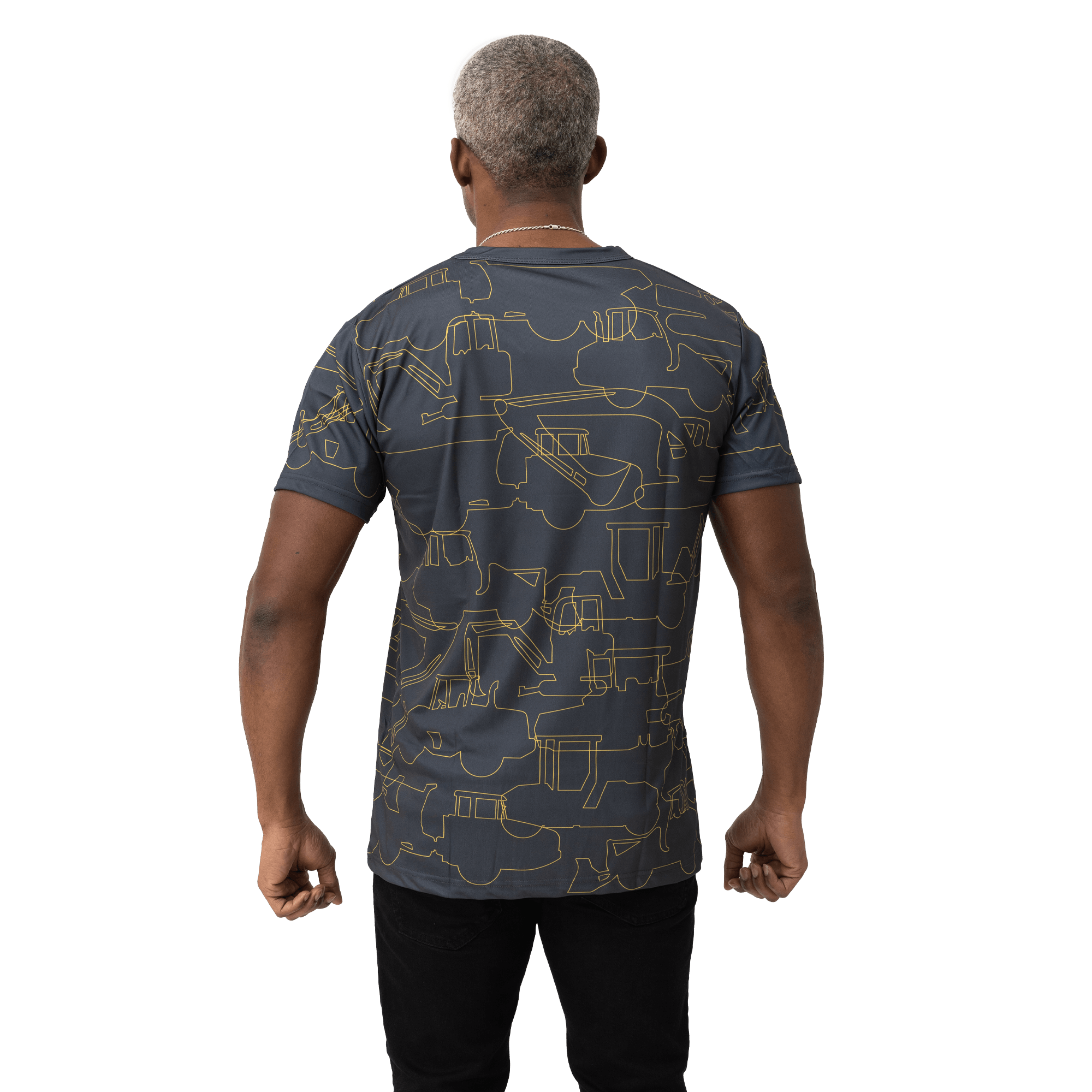 swecon tshirt med mönster baksida