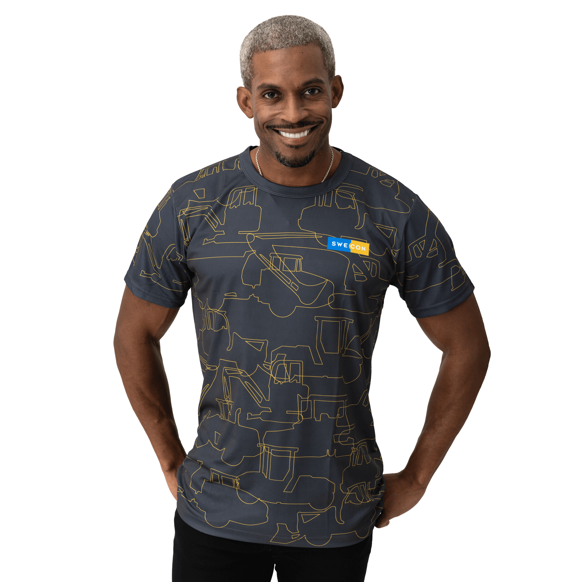 swecon tshirt med mönster