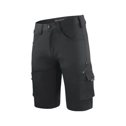 Black work shorts side